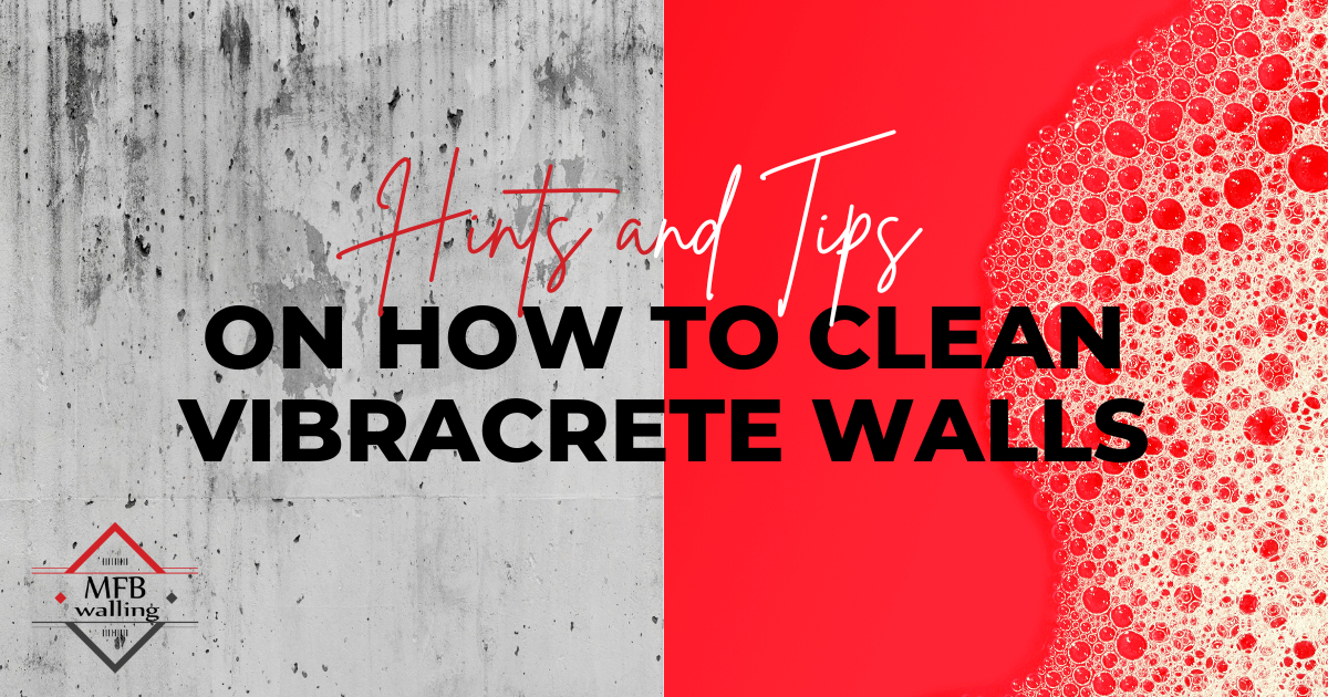How To Clean Vibracrete Walls