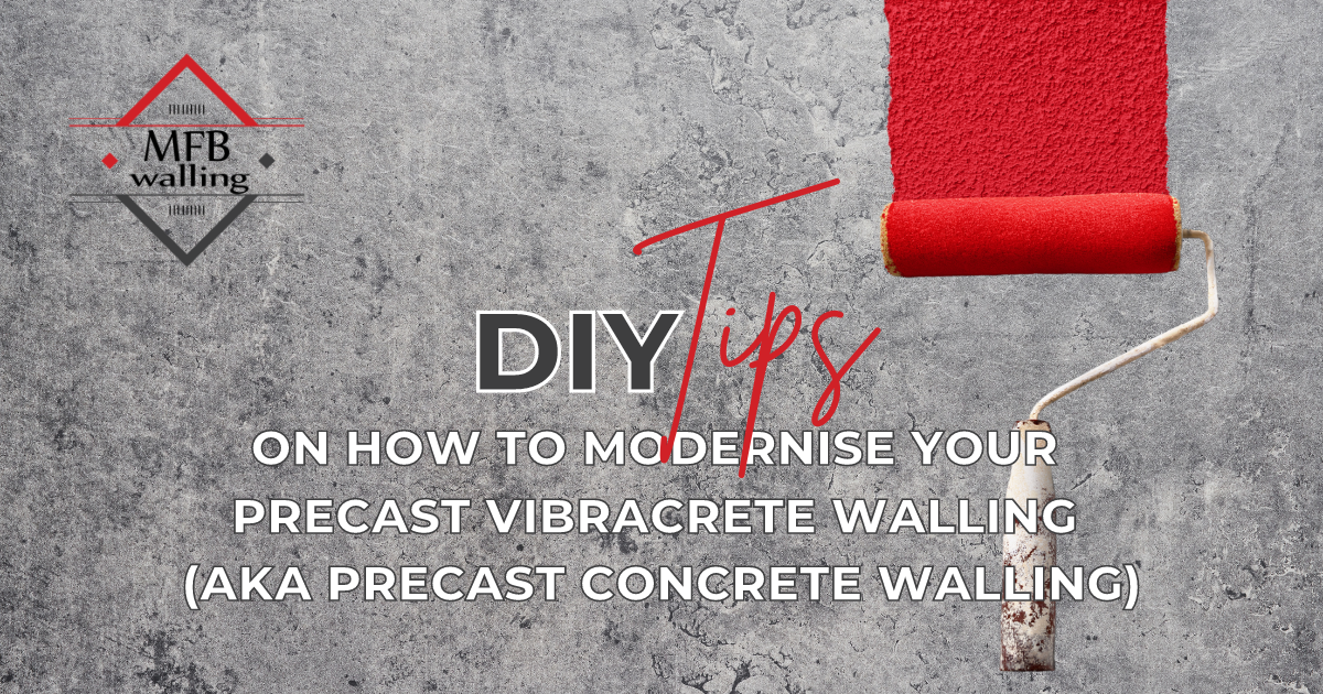 Modernise Precast Vibracrete Walls