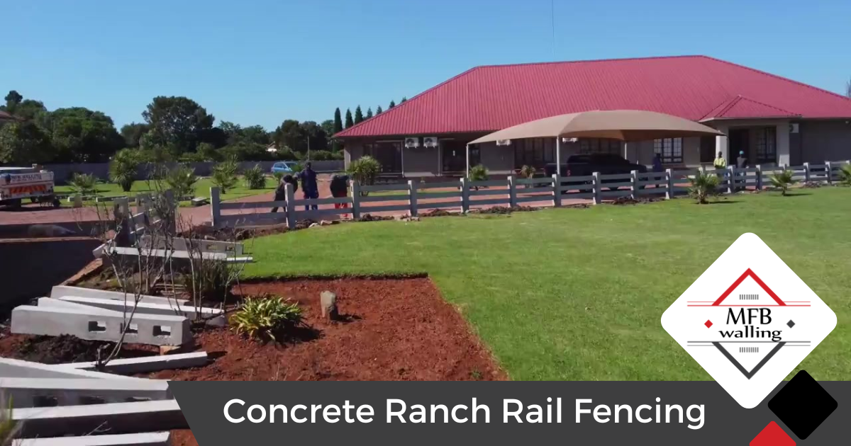 MFB Walling Article Artwork Concrete Rand Rail Fencing
