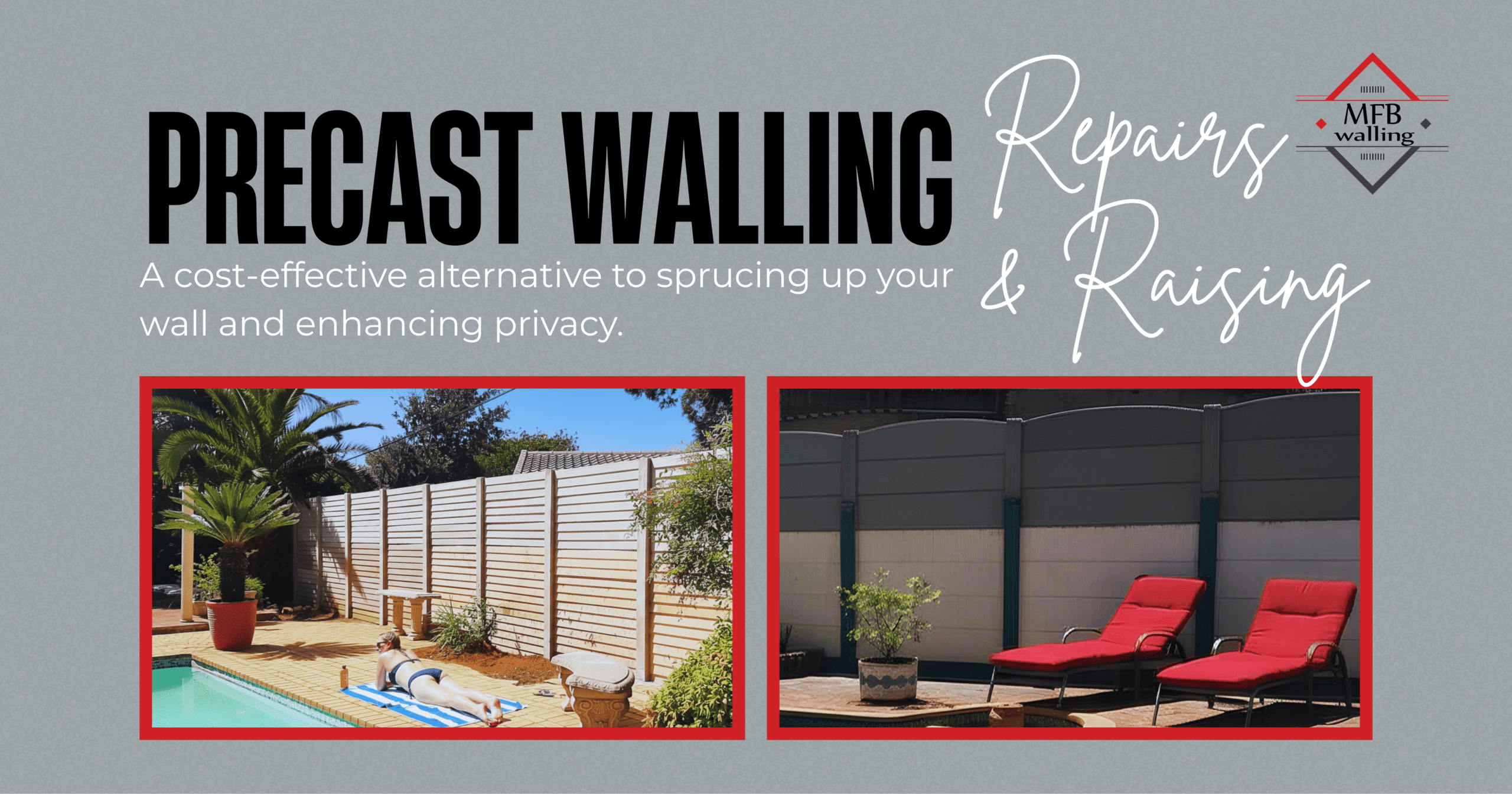 Experts in precast wall repairs and raising of existing walls