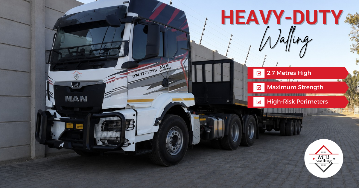 Heavy-Duty precast walling strong durable